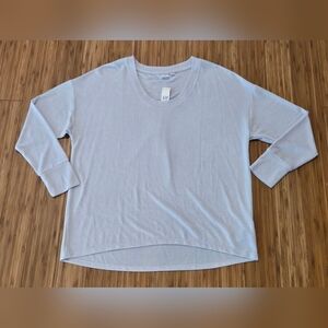 NWT GAP Light Blue Long Sleeve Top